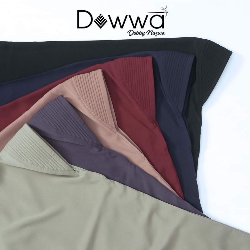 khimar RH model pinguin warna hijau wardah