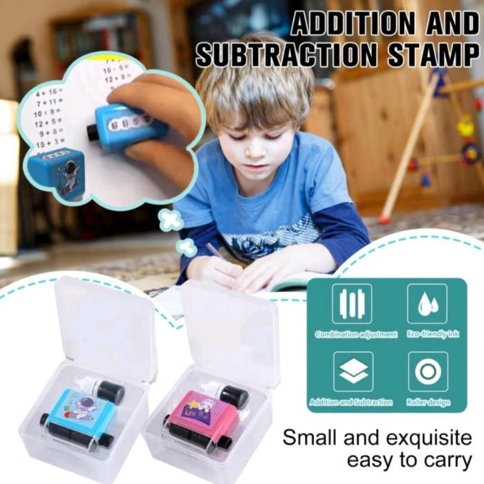 

Best Seller Stempel Matematika / Fun Roll Stamp Math Set (Tambah Kurang Kali Bagi)