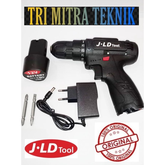 JLD CORDLESS 12S BOR BATERAI JLD 12V TIPE 12S 1 BATERAI