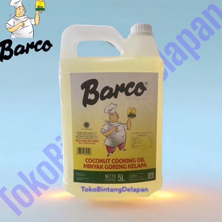 

Diskon ⭐✔️ BARCO 5L (Minyak Kelapa)