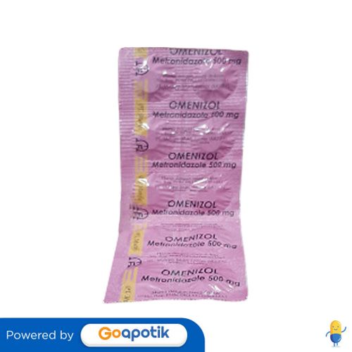 OMENIZOL 500 MG STRIP 10 TABLET