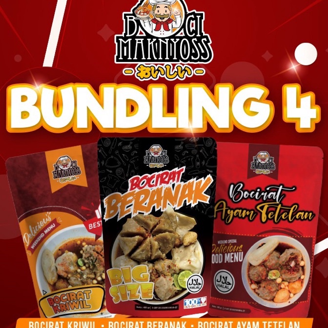 

Terbaru | KP8 | Bundling Favorit( Bocirat Kriwil , Bocirat Beranak , Bocirat Ayam Tetelan )