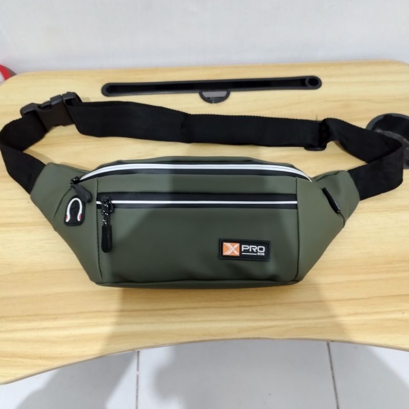 XPRO-506 | Tas Selempang Pria Waterproof Merk Original | Waistbag Pria Premium Best Quality