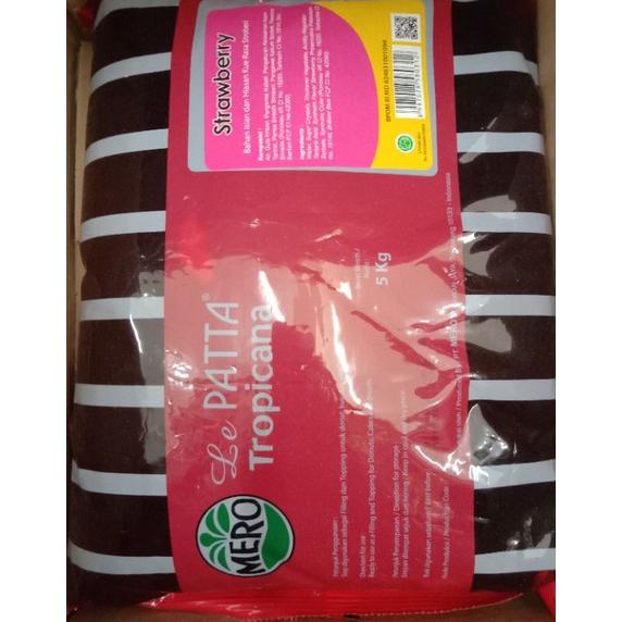 

Selai gel lepatta tropicana (strawberry & blueberry) 5kg Best Seller