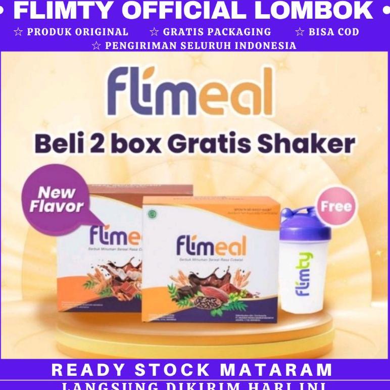 

FLIMEAL ORIGINAL 1 BOX ISI 12 SACHET MEAL REPLACEMENT FLIMEAL RASA COKLAT BPOM HALAL MATARAM LOMBOK SUMBAWA BIMA DOMPU NTB Best Seller