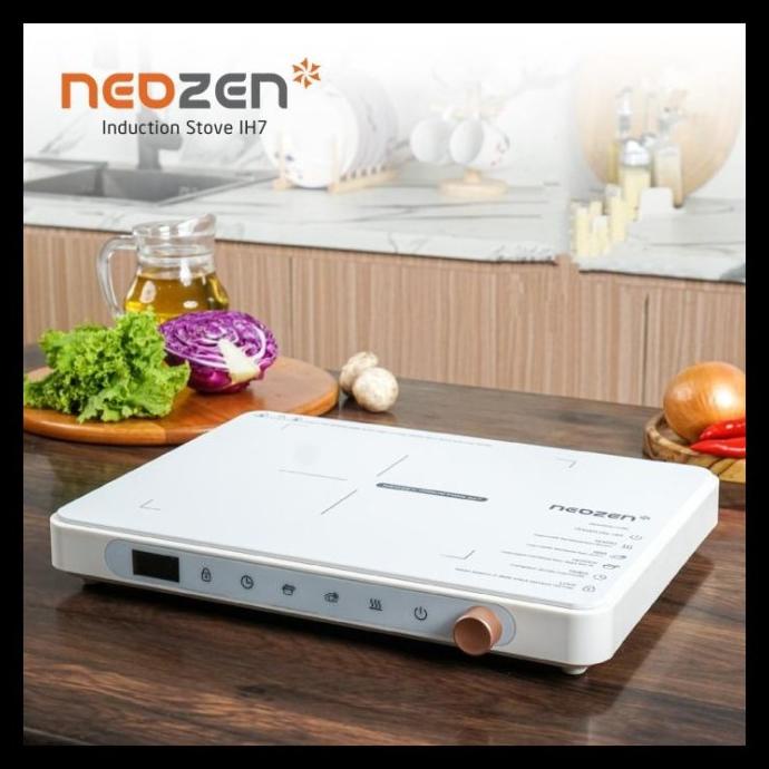 Kompor Induksi Neozen 1 Tungku Low Watt Portable Tipis Putih Listrik Store_Cimory