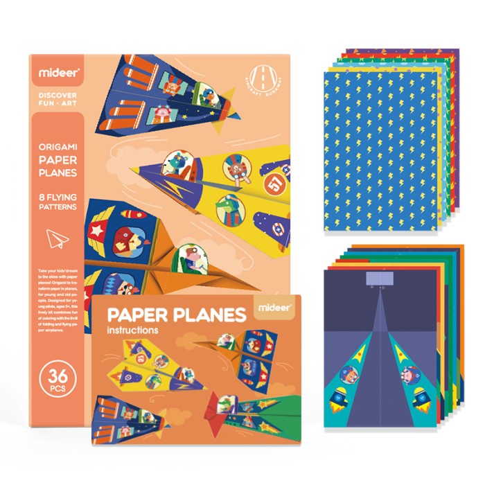

Terlaris Tweedytoys - Mideer Origami Paper Planes A4