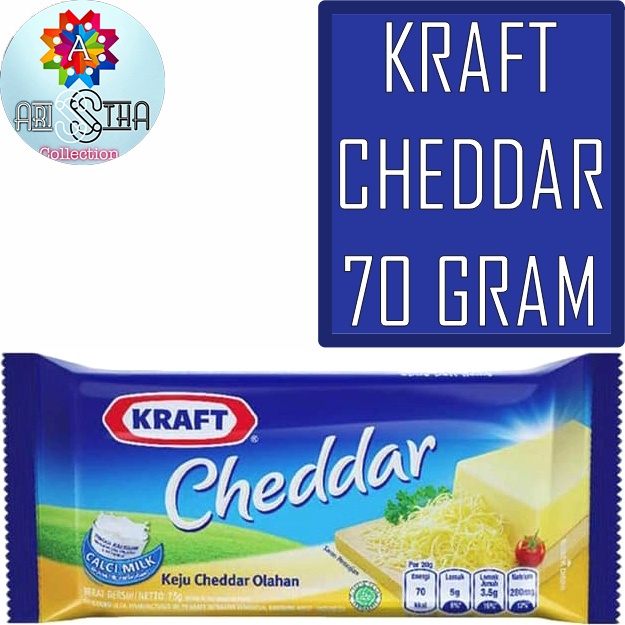 Kraft Keju Cheddar 70 Gram