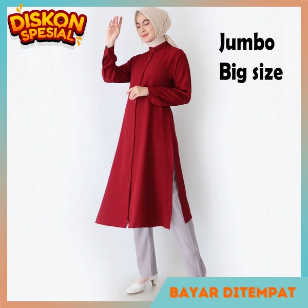 Tunok Premium Baju Pakaian Wanita Dewasa Tunik Keren Dan Modis Murah Kemeja Tunic Banyak Size Syari 