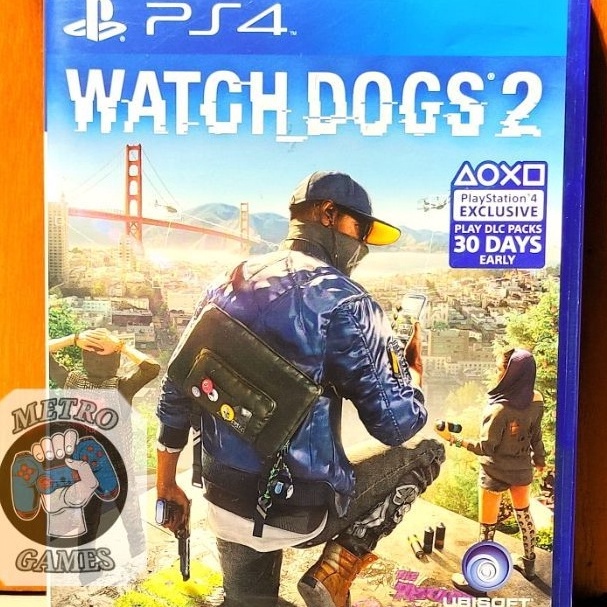 Jual DISKON BRANDS FESTIVAL Watch Dogs PS4 Dog II WD Watchdog Playstation PS 4 5 Kaset CD BD Game Wd2 1 legion region 3 asia reg 3 Games original