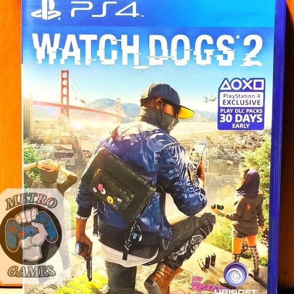 DISKON BRANDS FESTIVAL Watch Dogs 2 PS4 Kaset Watchdogs Dog II WD Watchdog Playstation PS 4 5 Kaset 
