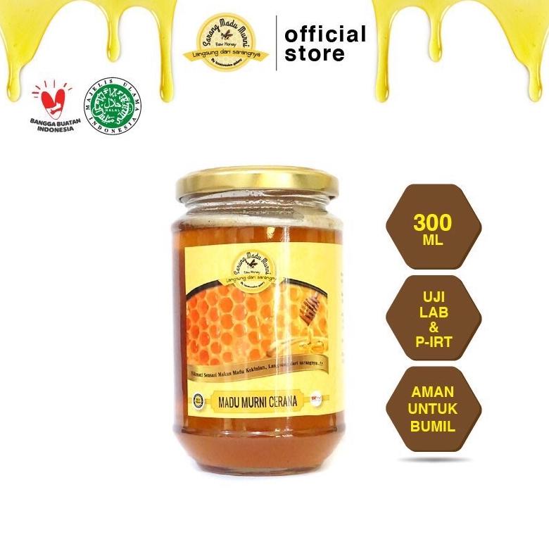 

TERLAKU Madu Murni cerana 300ml Best Seller