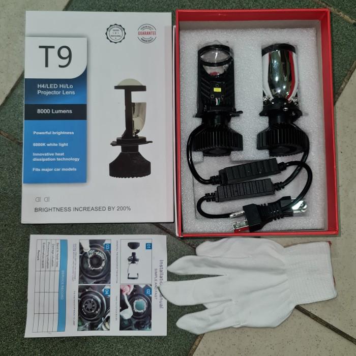 Lampoki Y6 Lampu Led Lensa Projector H4