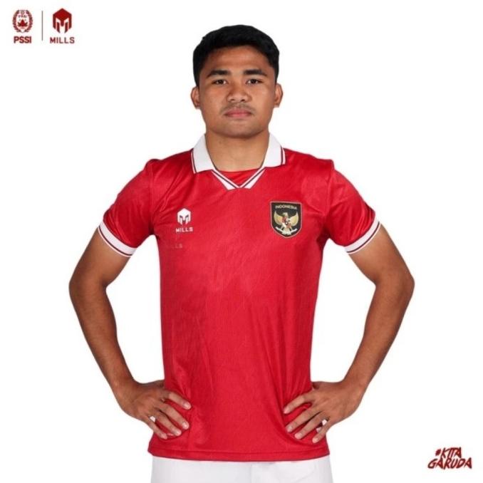 JERSEY TIMNAS INDONESIA HOME 2022-2023 MILLS REPLICA VERSION