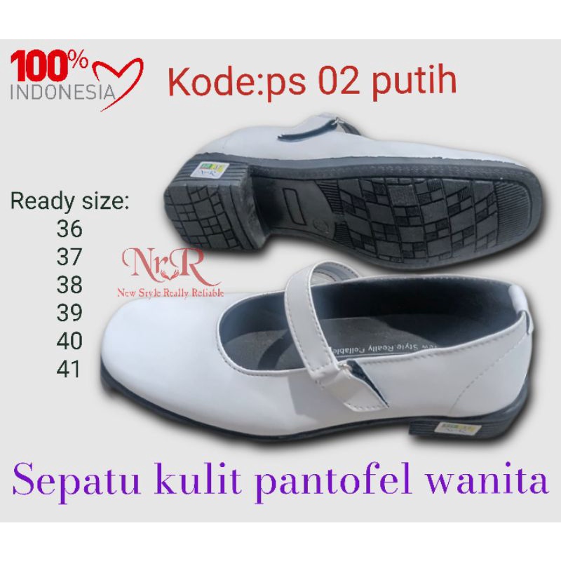 SEPATU PANTOFEL HITAM WANITA/SEPATU KERJA SEKOLAH PASKIBRA CEWEK HAK 3CM UKURAN 36 37 38 39 40 41