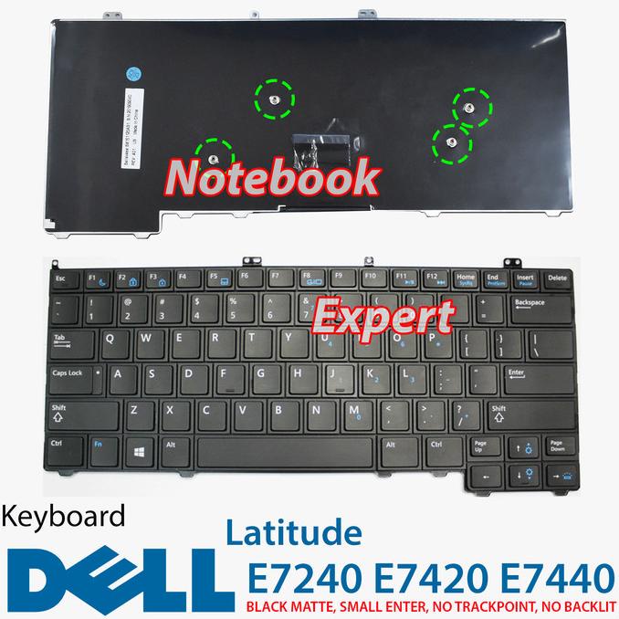 Keyboard DELL Latitude E7240 E7420 E7440