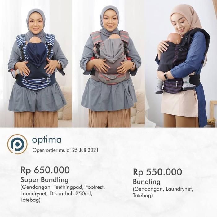 Gendoga Optima V3 Half Woven Nana Baby Carrier Gendongan Bayi Ssc Ergonomis