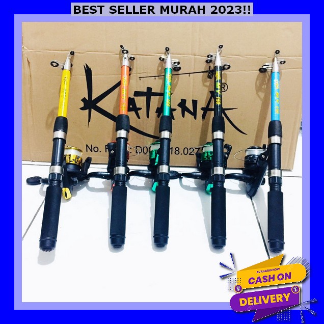 Pancingan Set Lengkap Pancingan Ikan Tegek Fishing Paket Aksesoris Murah Alat Pancing 1 Set Cod Terb