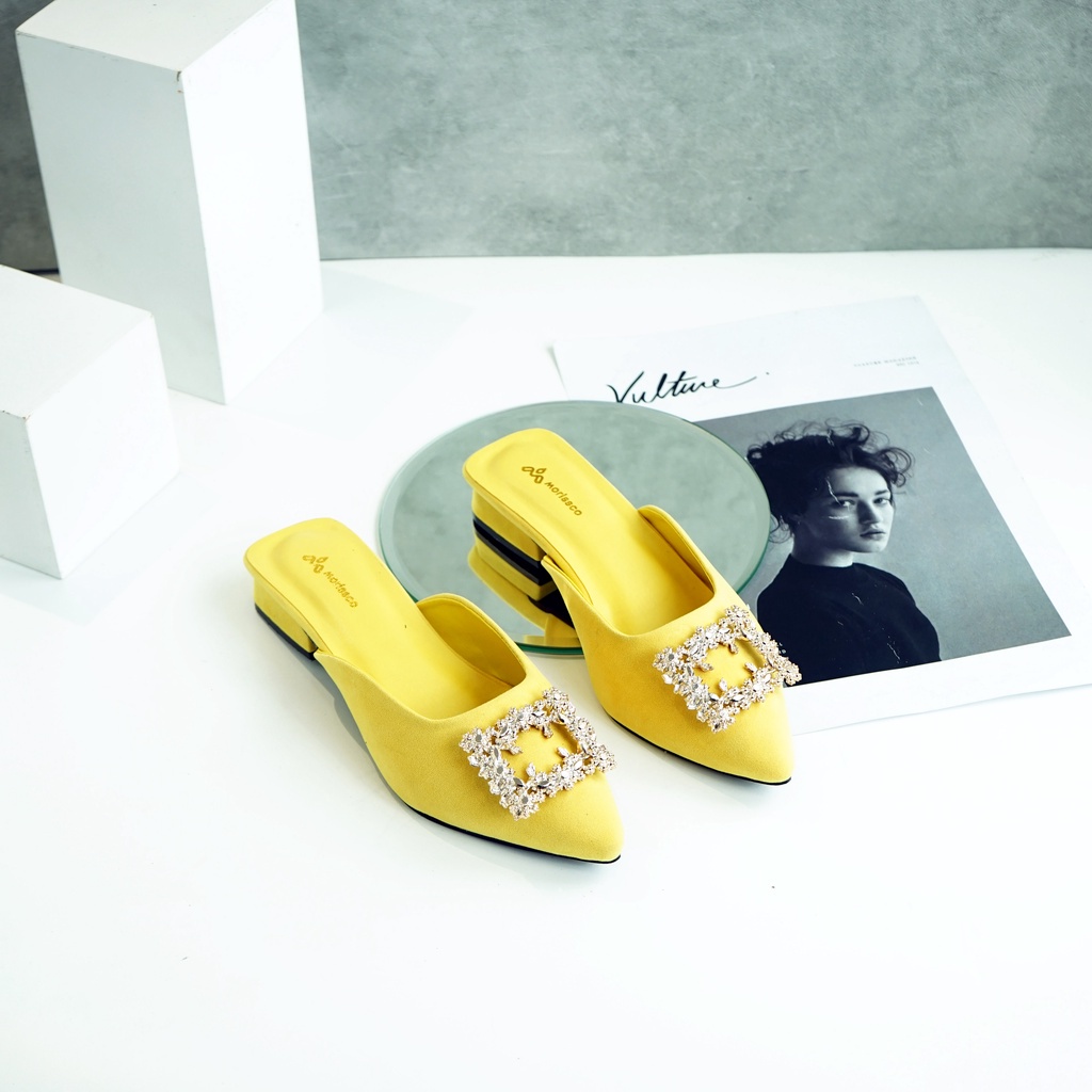 Sandal Wanita Heels Mules Natalie CK 05