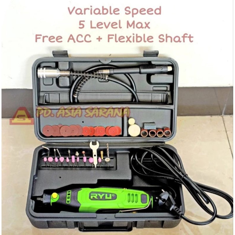 MESIN BOR MINI DIE GRINDER RYU