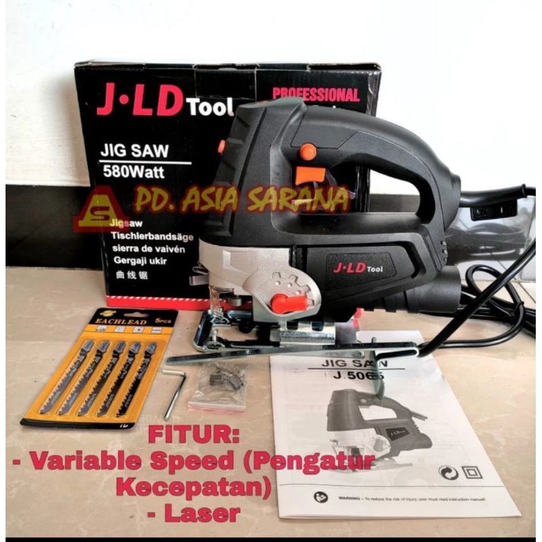 JIGSAW GERGAJI LASER JLD