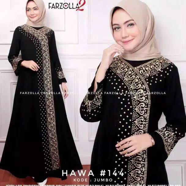 [KODE MLVTP] ARABIANA GAMIS BORDIR AZKA ARAB ZHEPY TURKI JETBLACK SAUDI DRESS MUSLIM FASHION MUSLIM