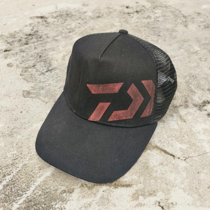 NEW  Topi Mancing DAIWA BIG LOGO Trucker Hat Second Original
