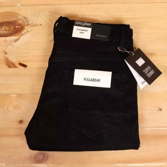 CELANA PULL AND BEAR ORIGINAL / JEANS PENSIL MELAR UNTUK PRIA