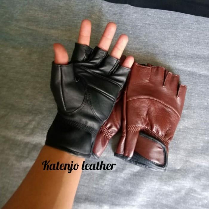 Best Seller Asli Motor Tangan Xxl Size Pria Jumbo Sarung Ready Half Big Kulit