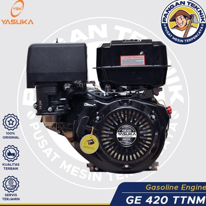 Mesin Penggerak Bensin Yasuka | Gx 420 Titanium | Mesin Ketinting