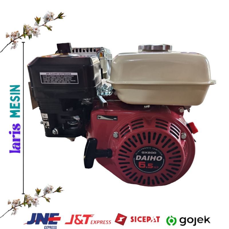 Enggine Penggerak Bensin Merek Daiho GX 200 / Mesin Penggerak Daiho 6,5 Hp