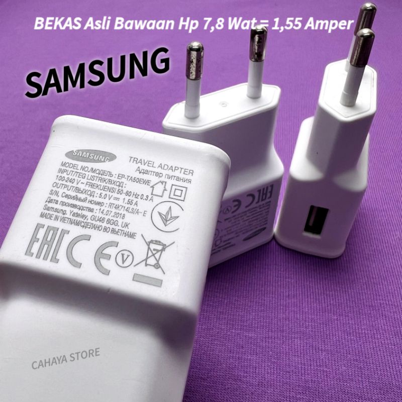 Adaptor SMsng Second A7 2018 A6 A10S A03S A6+ Plus J52016 J72016 J7Prime J7Pro J7Core J7+ Langsung D
