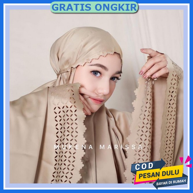 Mukena Travel 3In1 Crincle Airplow Polos / Mukena Polos / Mukena Lesty / Mukena Traveling Mukena Ter
