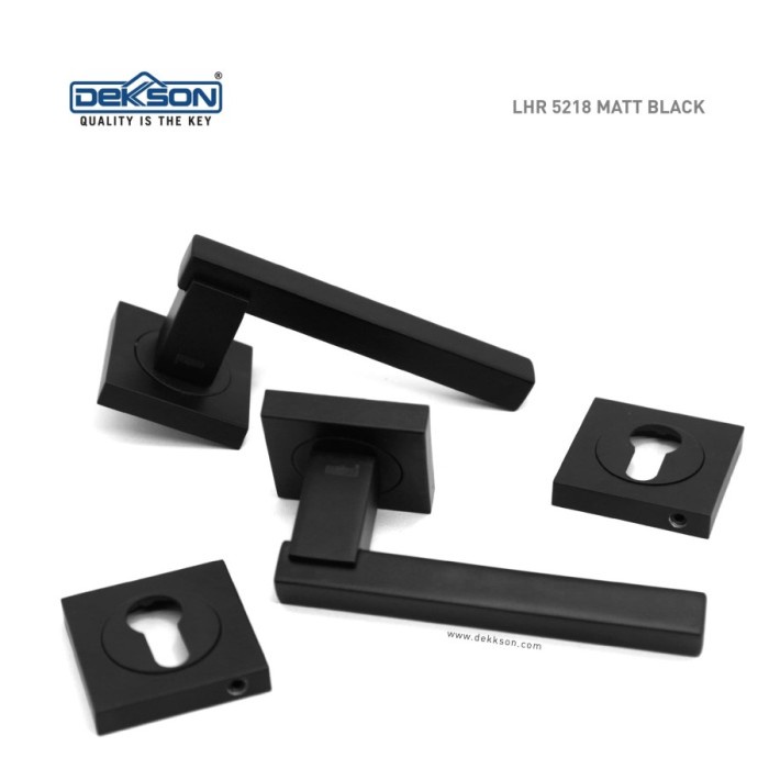 Terlaris Gagang Handle Dekkson Lhr 5218 Black Handle Hitam Dekson Lhr 5218 Matt Black