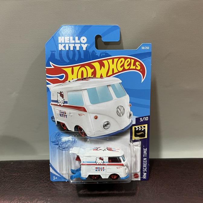 hotwheels kool kombi hello kitty