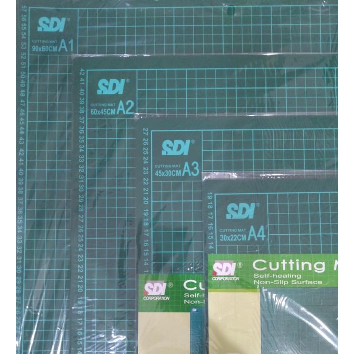 

Best Seller Sdi Cutting Mat A1 (90X60)Cm; Tebal 0,3Mm