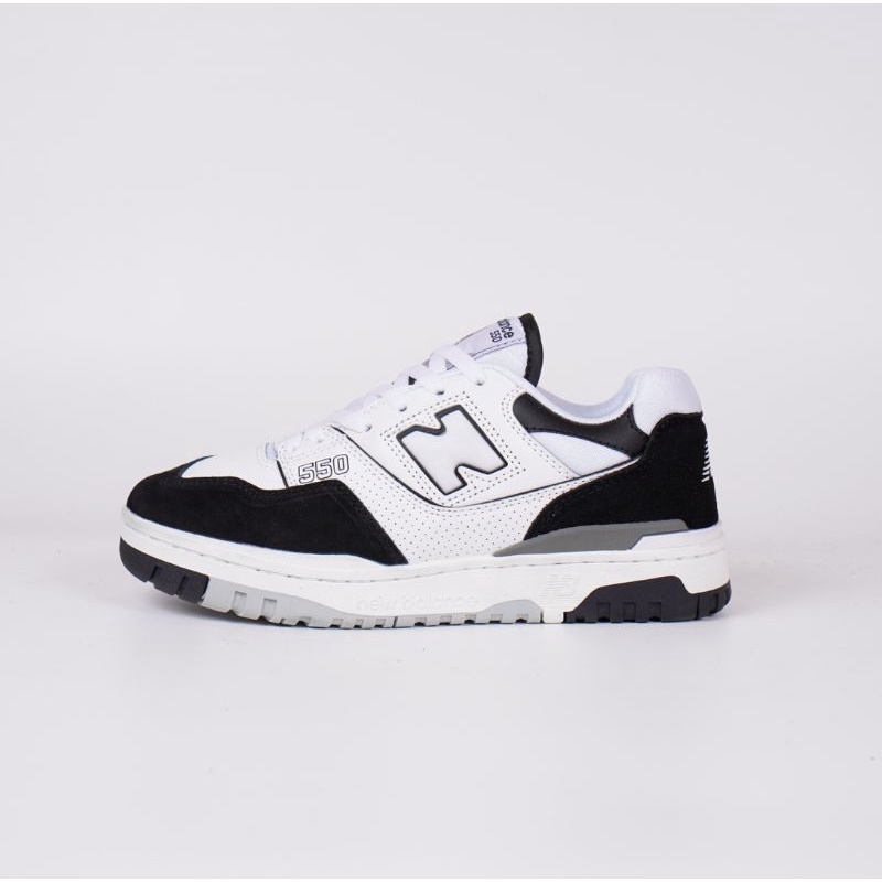 Sepatu New Balance 550 White Black Rain Cloud