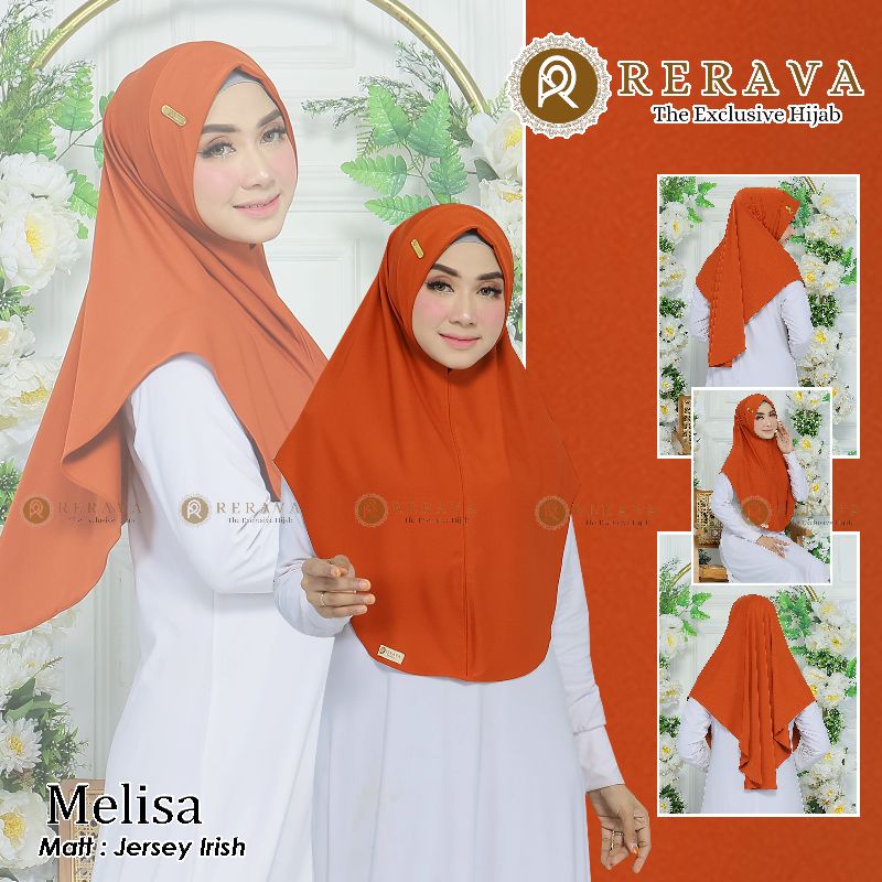 hijab Instan Melisa Ory Rerava Jersey Dri Fit Fremium Exclusive Rerava