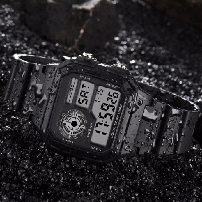 MK.26Jn23ᴷ ‑ Jam Tangan RUBBER DIGITAL