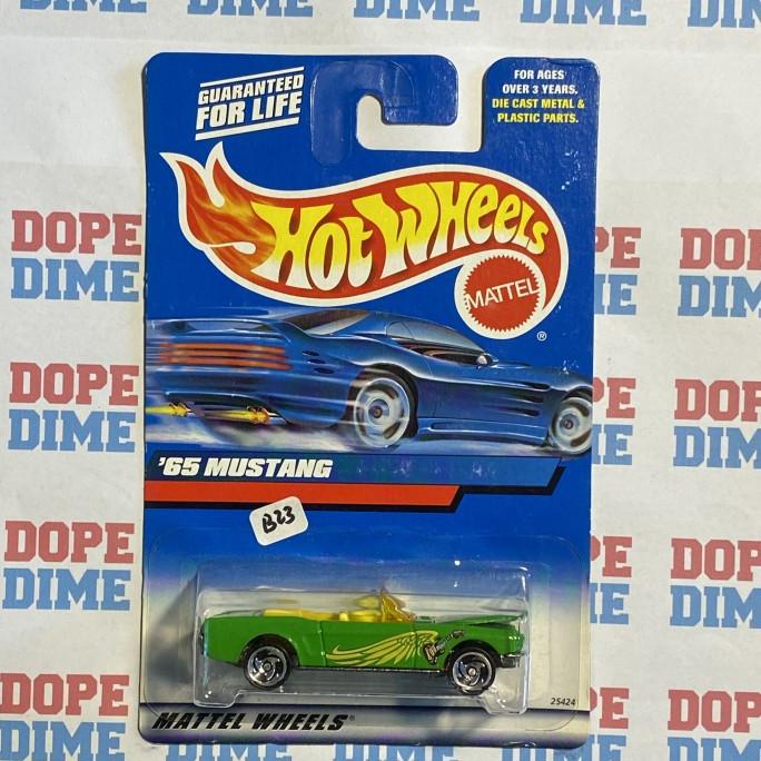 Hot Wheels 65 Mustang Convertible Hijau