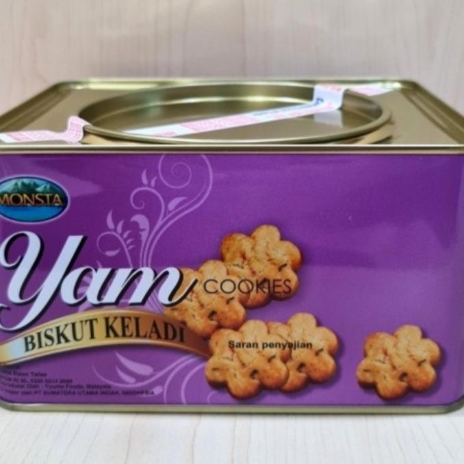 

yam cookies biskuit keladi