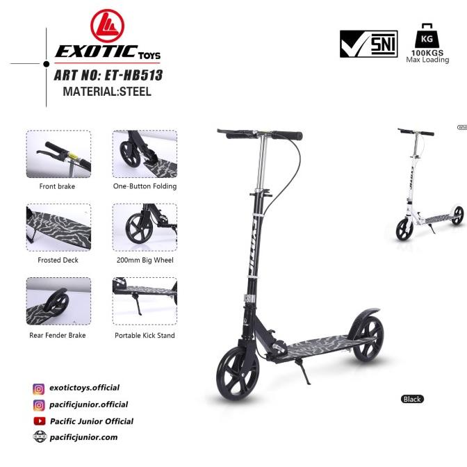 SCOOTER / SKUTER / OTOPED LIPAT DEWASA DAN ANAK RODA BESAR