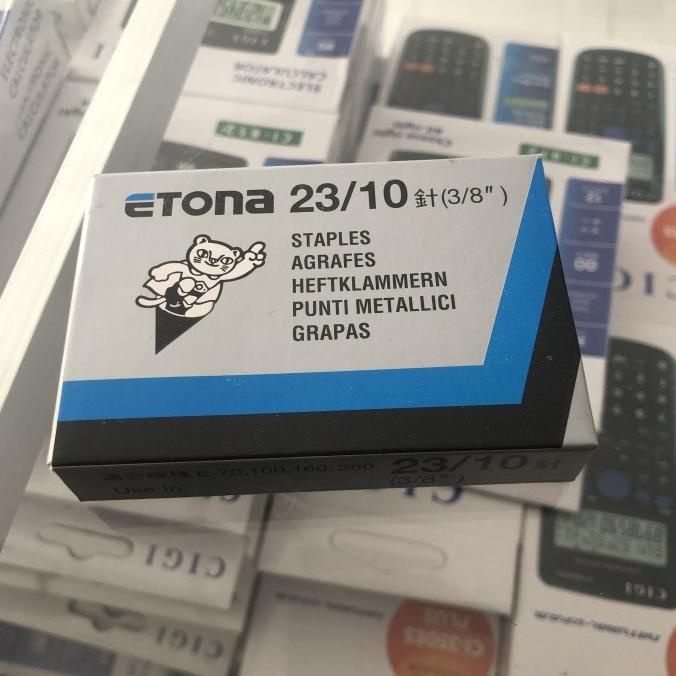 

Isi staples etona/ gun tacker refil tembak 23/10