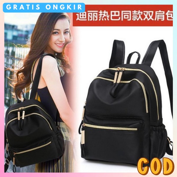 Ranswl Fashion Wanita Tas Punggung Trendy Taa Bahu Muat Banyak Ransel Wanita Dewasa Back Pack Sekola