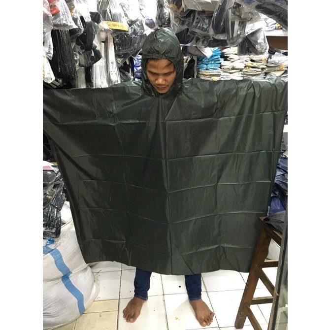 Jas Hujan Ponco - Ponco Biway - Mantel Hujan - Jas Hujan Kelelawar