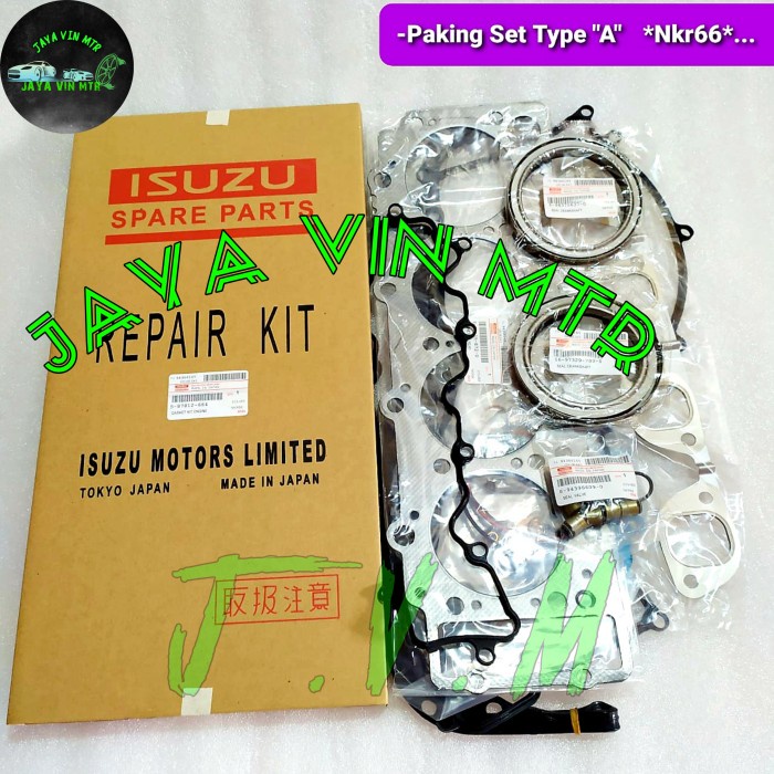 JVNM packing paking set gasket full set Isuzu NKR66 original