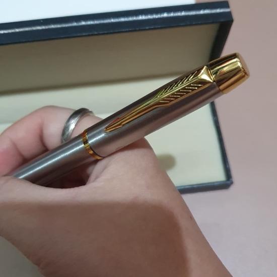 

Pul Parker Sonnet Tw Stainless Steel Klip Emas Free Grafir Nama