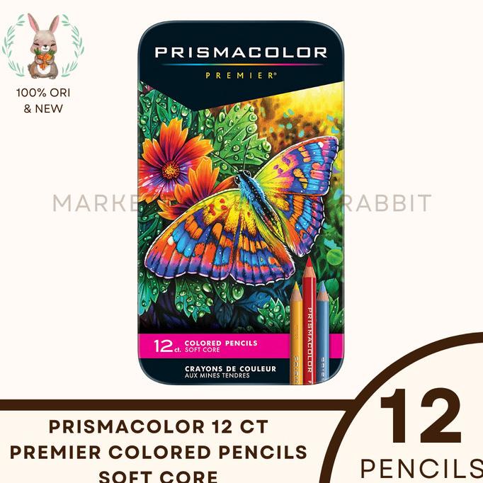 

Prismacolor Premier 12 Colored Pencils Prisma Color Isi 12 Warna