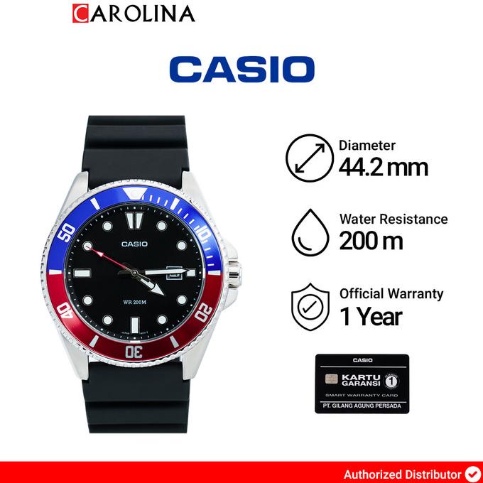 CASIO MDV-107-1A3 Pria