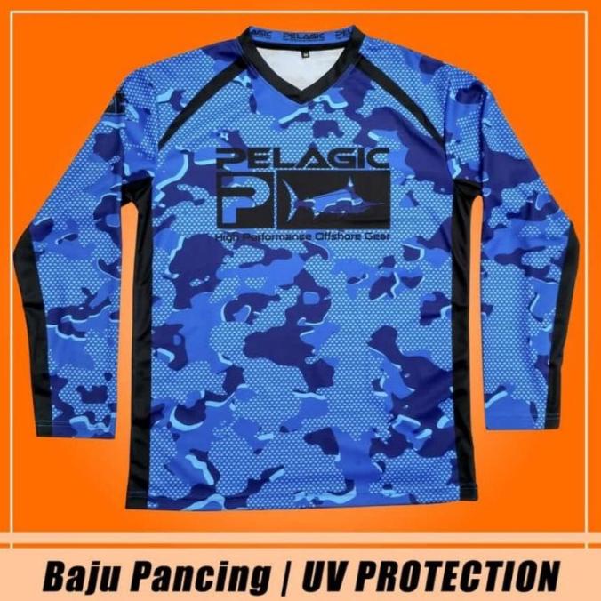 JERSEY MANCING JERSEY KAOS MANCING UV PROTECTION PELAGIC JERSEY MANCING MANIA KAOS EL09I09A82L